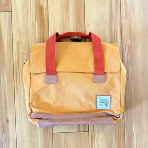 Stylish Tan and Red Men's 3-way-Bag
